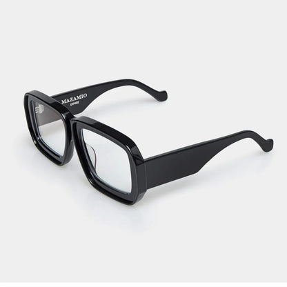 Mazamio Sunglasses - Black with Clear Tint