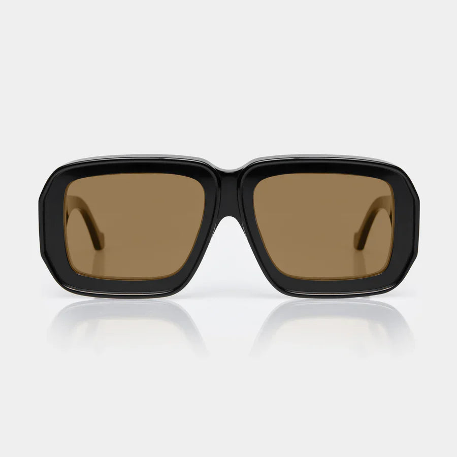 Mazamio Sunglasses - Black with Brown Tint