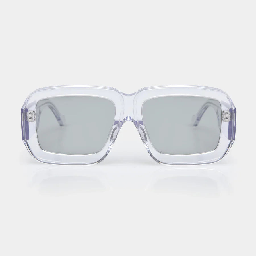 Mazamio Sunglasses - Transparent with Light Grey Tint
