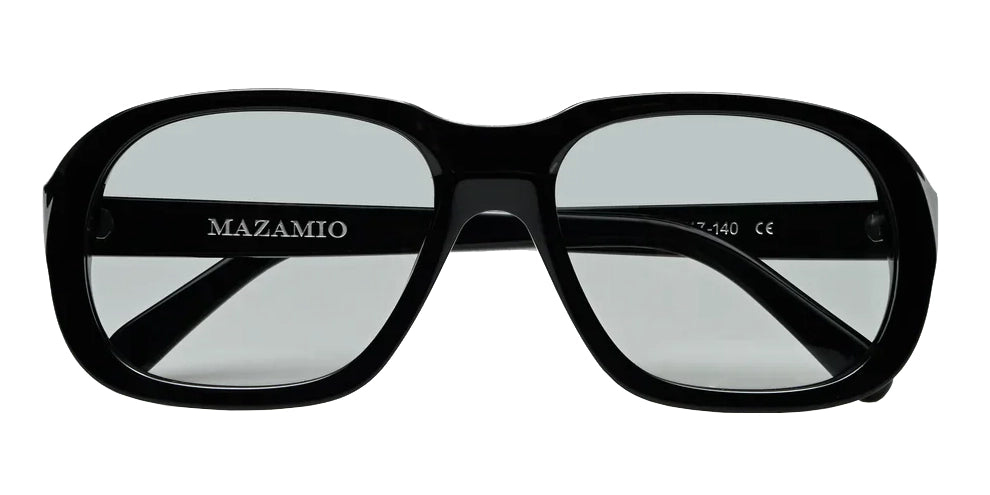 Mazamio Delon Sunglasses - Black with Light Grey Tint