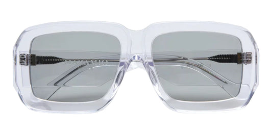 Mazamio Sunglasses - Transparent with Light Grey Tint